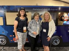 Mindy, Randy Weingarten, and Kim